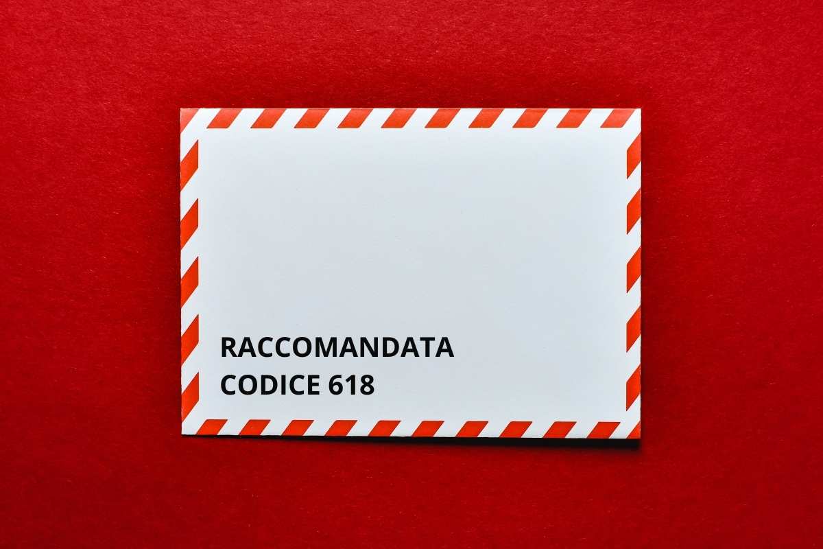 busta lettera raccomandata